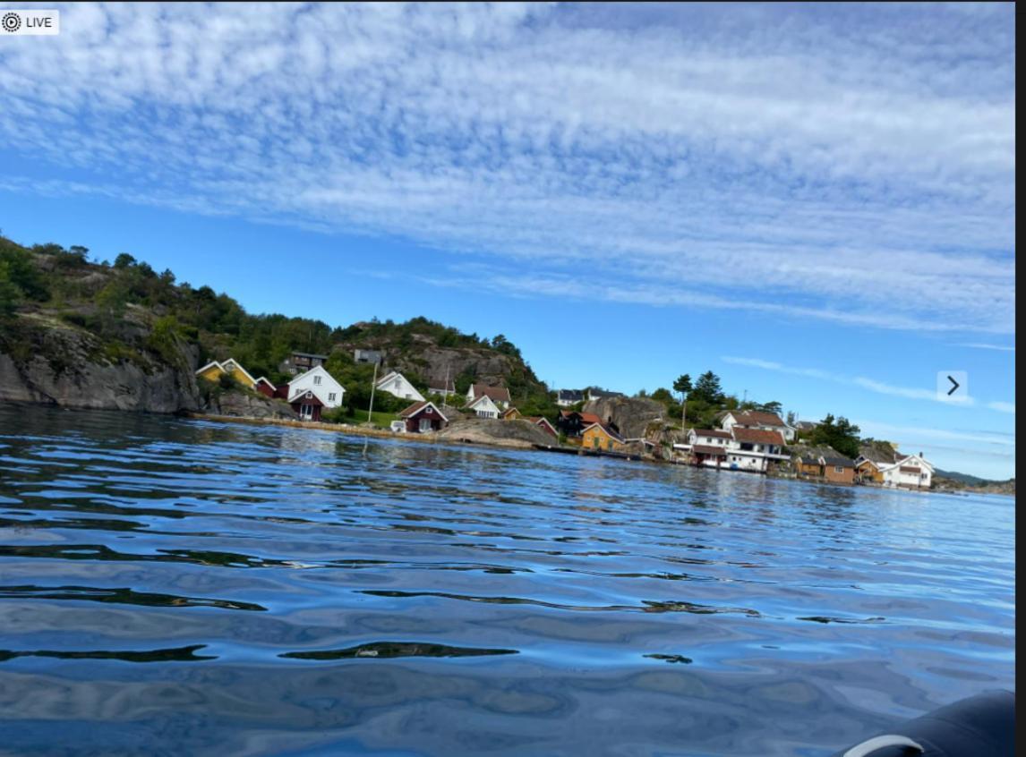 Lunvig - A Cosy Cottage In Idyllic Small Island Near Kristiansand, Sogne Buitenkant foto